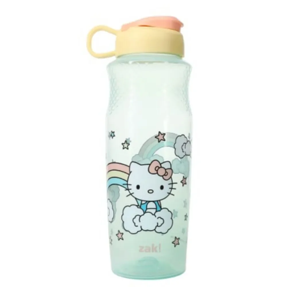Hello Kitty® Water Bottle - 30oz, Teal Rainbow Zak!® 30 Oz Hydration Drink - Picture 2 of 3